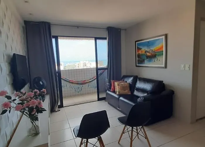 Aptº Confortavel Com Vista Deslumbrante Do Mar!